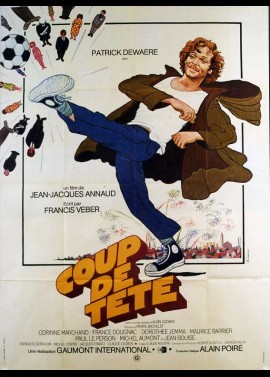 affiche du film COUP DE TETE