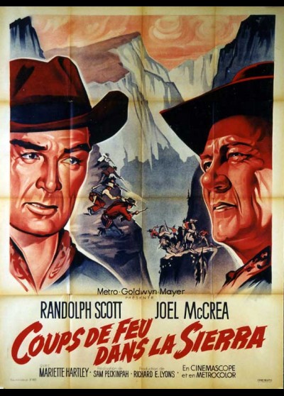 RIDE THE HIGH COUNTRY movie poster
