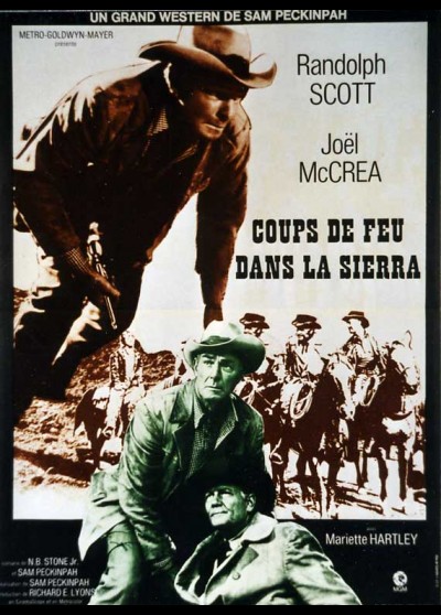 affiche du film COUPS DE FEU DANS LA SIERRA