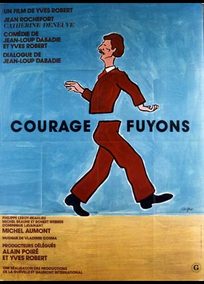 affiche du film COURAGE FUYONS