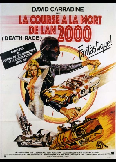 DEATH RACE 2000 movie poster