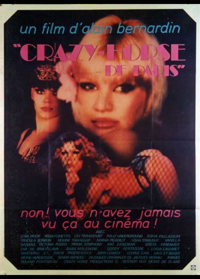 affiche du film CRAZY HORSE DE PARIS