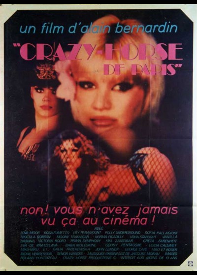 CRAZY HORSE DE PARIS movie poster