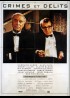 CRIMES AND MISDEMEANORS movie poster