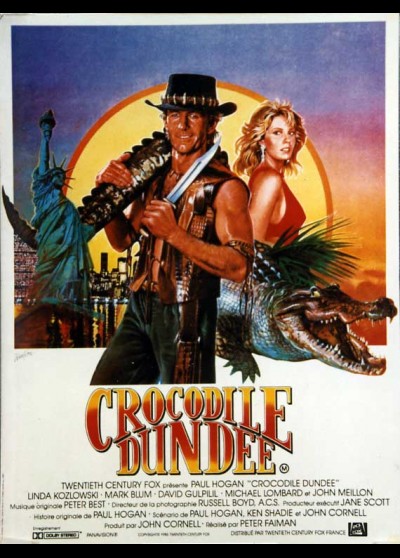 CROCODILE DUNDEE movie poster