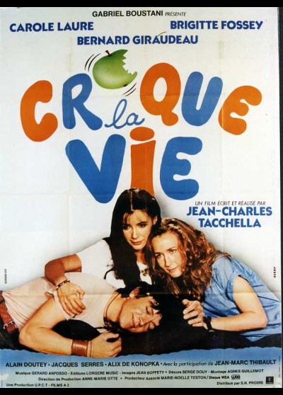 affiche du film CROQUE LA VIE