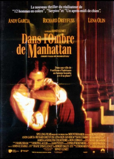 NIGHT FALLS ON MANHATTAN movie poster