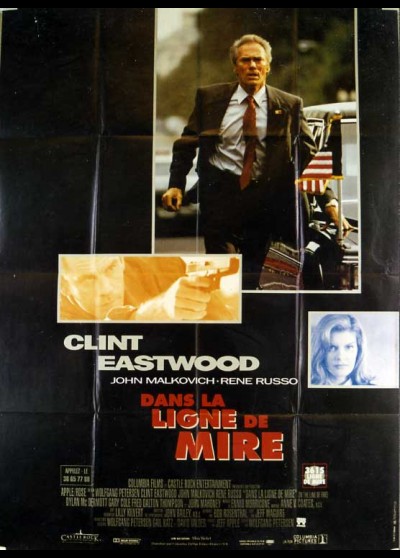 IN THE LINE OF FIRE movie poster