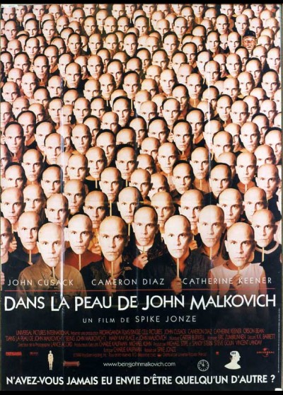 BEING JOHN MALKOVICH movie poster