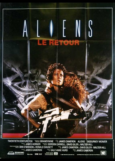 affiche du film ALIENS LE RETOUR