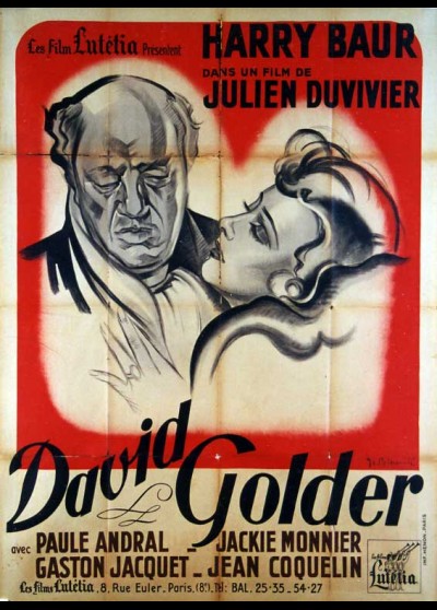affiche du film DAVID GOLDER