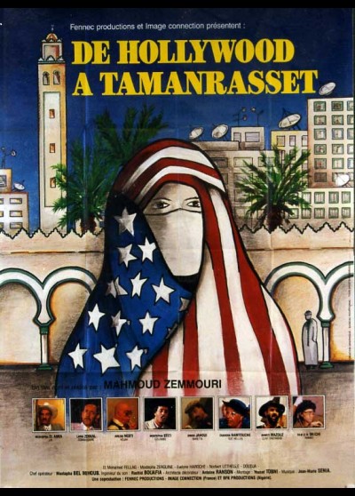 affiche du film DE HOLLYWOOD A TAMANRASET