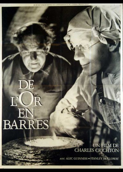 affiche du film DE L'OR EN BARRES
