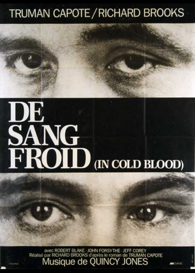 affiche du film DE SANG FROID