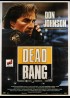 DEAD BANG movie poster