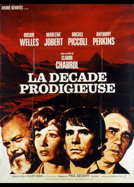 affiche du film DECADE PRODIGIEUSE (LA)