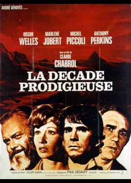 DECADE PRODIGIEUSE (LA) movie poster