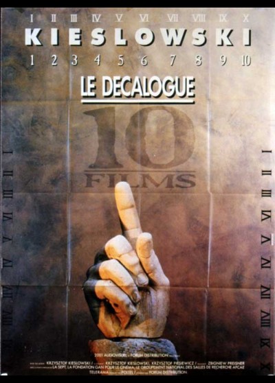 affiche du film DECALOGUE (LE)