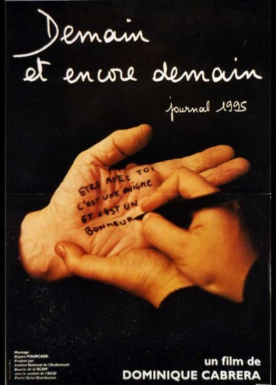 affiche du film DEMAIN ET ENCORE DEMAIN JOURNAL 1995