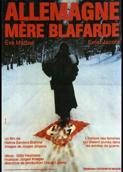 affiche du film ALLEMAGNE MERE BLAFARDE