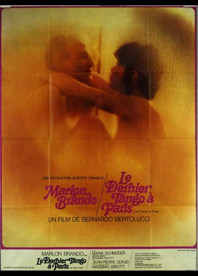 affiche du film DERNIER TANGO A PARIS (LE)