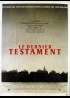 affiche du film DERNIER TESTAMENT (LE)