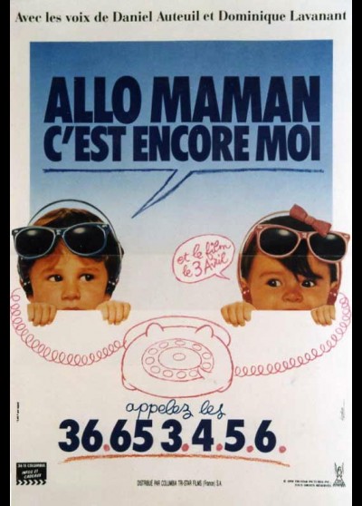 affiche du film ALLO MAMAN C'EST ENCORE MOI