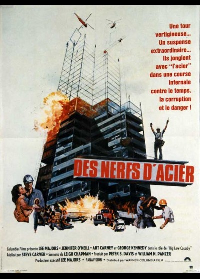 affiche du film DES NERFS D'ACIER