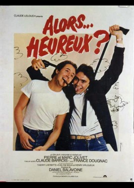 affiche du film ALORS HEUREUX