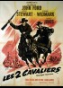 affiche du film DEUX CAVALIERS (LES)