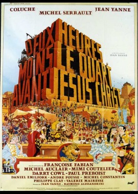 affiche du film DEUX HEURES MOINS LE QUART AVANT JESUS CHRIST