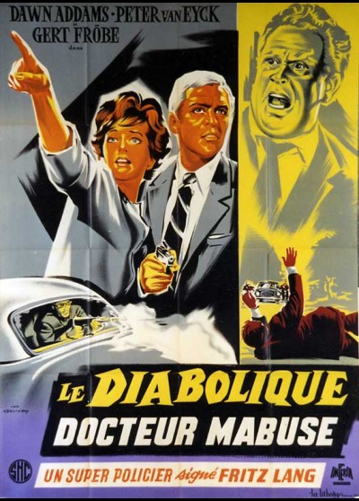 affiche du film DIABOLIQUE DOCTEUR MABUSE (LE)