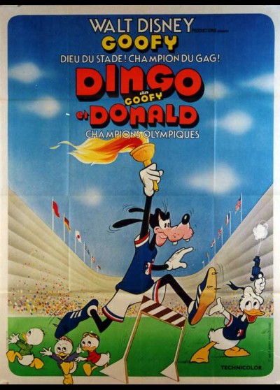 affiche du film DINGO ET DONALD CHAMPIONS OLYMPIQUES