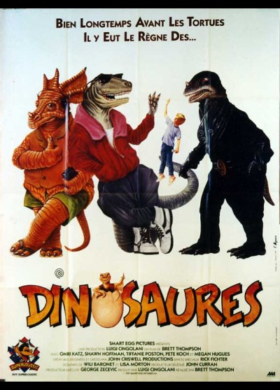 affiche du film DINOSAURES