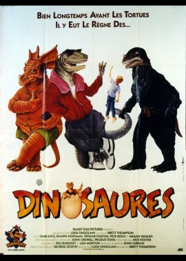 affiche du film DINOSAURES