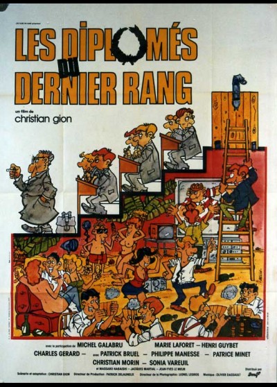 affiche du film DIPLOMES DU DERNIER RANG (LES)