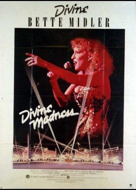 DIVINE MADNESS movie poster