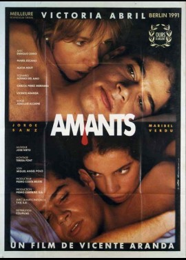 AMANTES movie poster