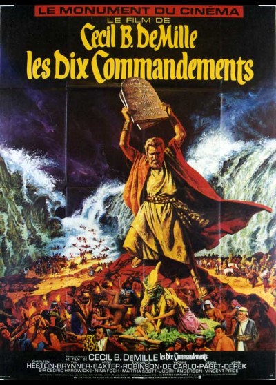 TEN COMMANDMENTS (THE) movie poster