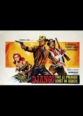 DJANGO SPARA PER PRIMO movie poster
