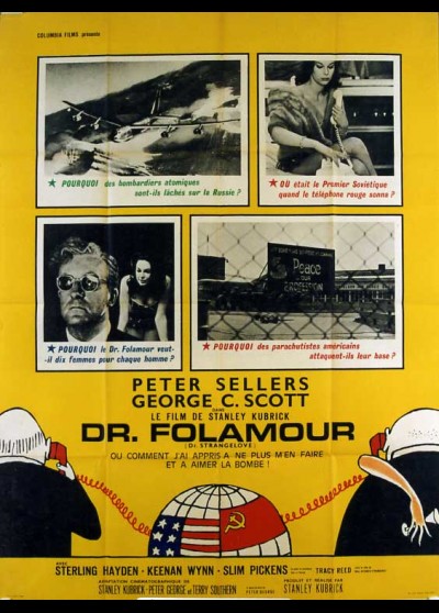 DOCTOR STRANGELOVE / DR STRANGELOVE movie poster