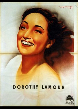 DOROTHY LAMOUR movie poster