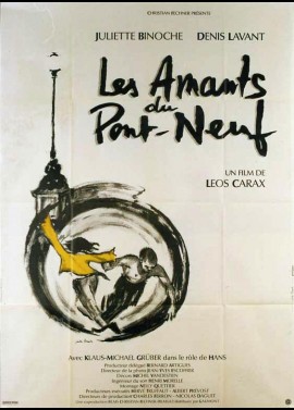 affiche du film AMANTS DU PONT NEUF (LES)