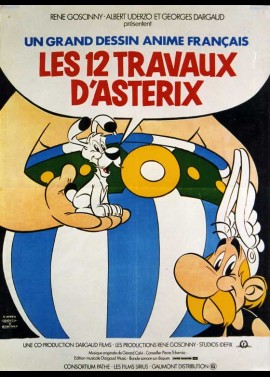 affiche du film DOUZE TRAVAUX D'ASTERIX (LES)