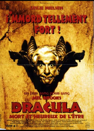 affiche du film DRACULA MORT ET HEUREUX DE L'ETRE