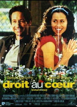 affiche du film DROIT AU COEUR