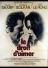 affiche du film DROIT D'AIMER (LE)