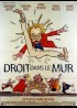 affiche du film DROIT DANS LE MUR