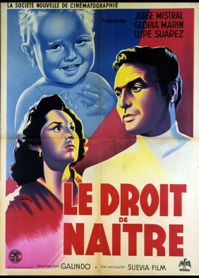 DERECHO DE NACER (EL) / THE RIGHT TO BE BORN movie poster