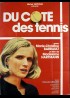 affiche du film DU COTE DES TENNIS